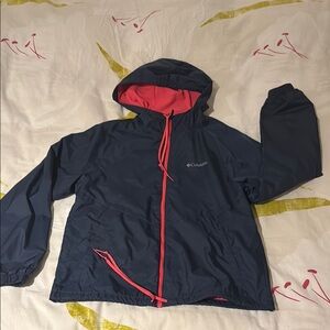 Columbia Kids' Navy and Pink Jacket